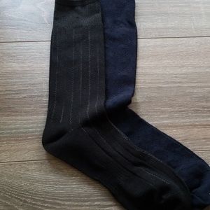 2 Pair Mens Soft Bamboo Sock Assortment